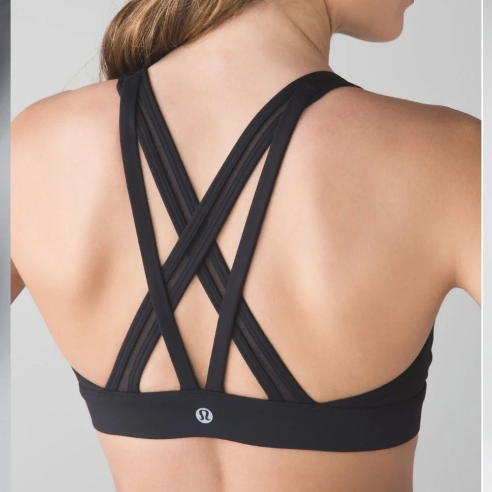 Lululemon Minimalist Bra Black SZ 8 - Picture 3 of 9